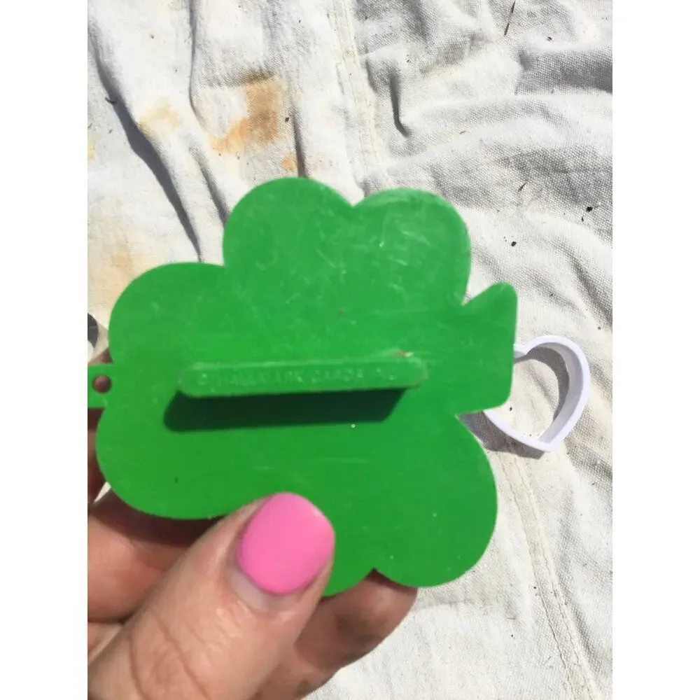 Vintage holiday‎ cookie cutters hallmark angel tin soldier shamrock heart metal
